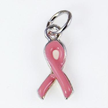 CH221: Cancer Awareness Charm/ Tac in Gold or Silver