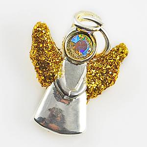 CH223: 2-Tone Angel Charm