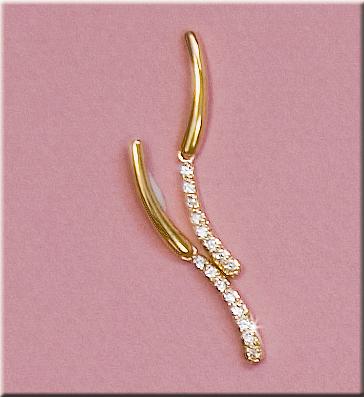 EA503: Delicate CZ Earrings