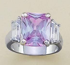 RA93: Amethyst JLO CZ Ring