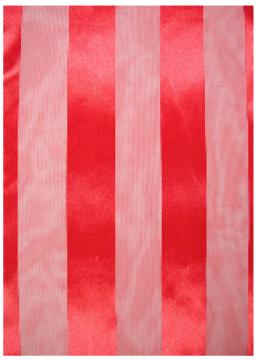 SS35: Solid Pattern Red Silky Scarf