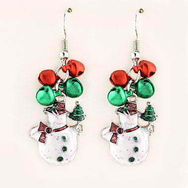 XM215: 1 DZ Christmas Earrings