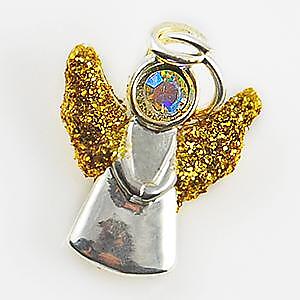 CH223: 2-Tone Angel Charm