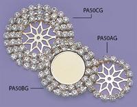 PA50C: Triple Row Crystal Enhancer in Silver