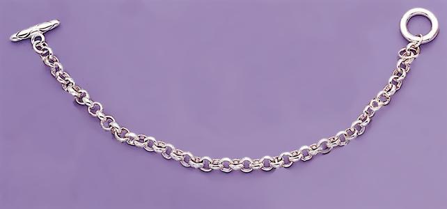 BR125: Silver Bracelet