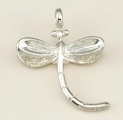CH185: Dragonfly Charm in Gold or Silver