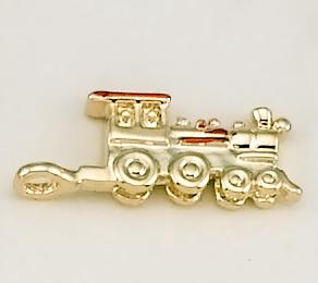 CH190: Train Charm in Gold
