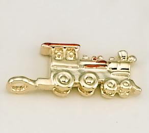 CH190: Train Charm in Gold