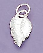 CH48: Leaf Charm in Silver or Gold