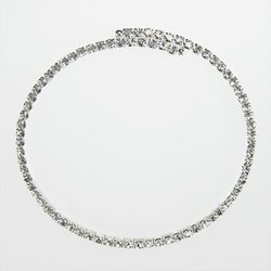 CL108: Austrian Crystal Collar (Clear or Blue)