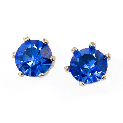 EA110B: Sapphire Sterling Silver Earrings