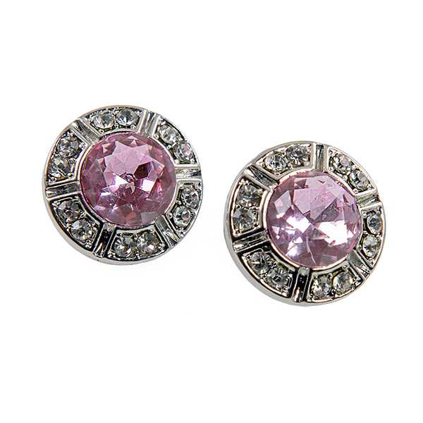 EA408: Pink Ice Earrings