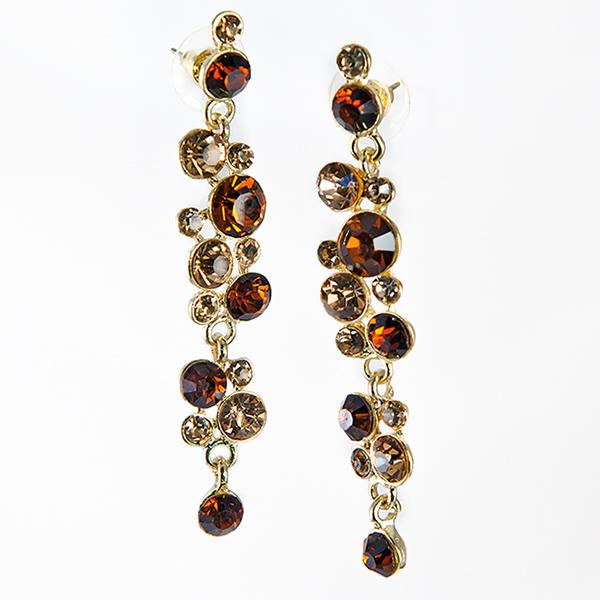 EA582: Austrian Crystal Topaz Earring