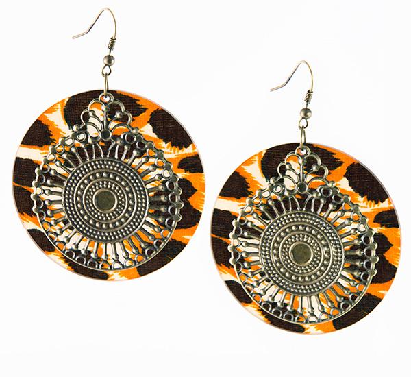 EA605: Leopard / Cheetah Earrings