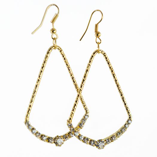 EA614: Elegant Rhinestone Earrings