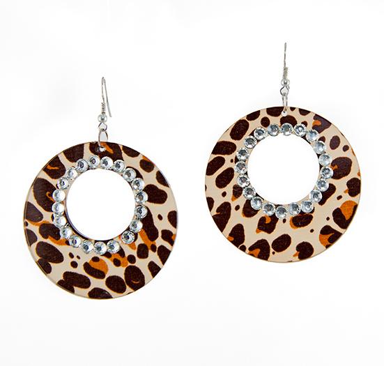 EA637: Exotic Animal Print Earrings