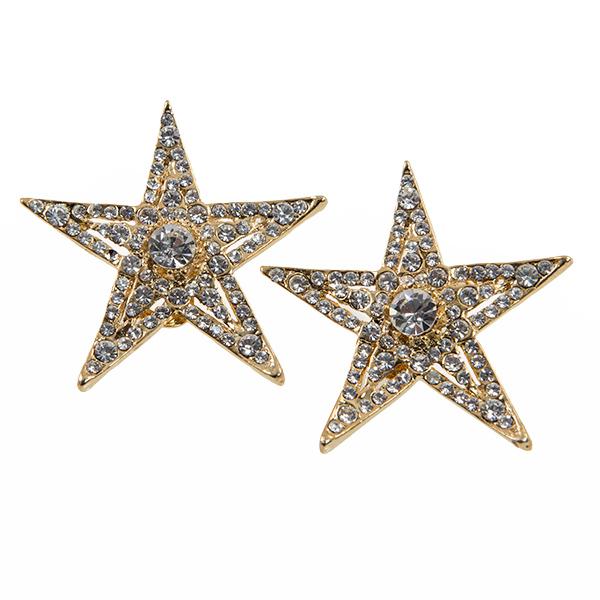 EA682: Austrian Crystal Star Earrings