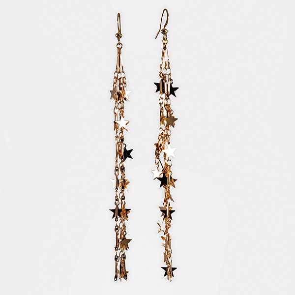 EA733: Cascading Rainfall Austrian Crystal Earrings