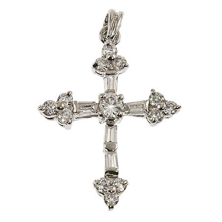 NA217: CZ SIlver Cross
