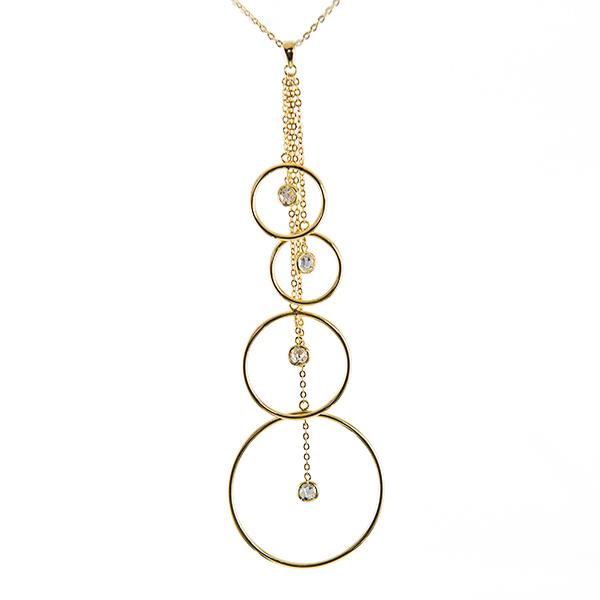 NA252: Elegant Circle of Excellence Necklace