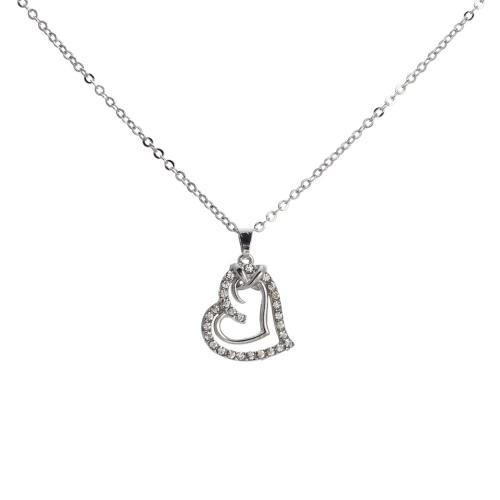 NA305: Austrian Crystal Heart Necklace