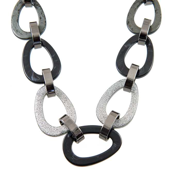 NC172 : Three Tone Necklace