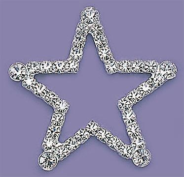 PA25:Crystal Star Pin