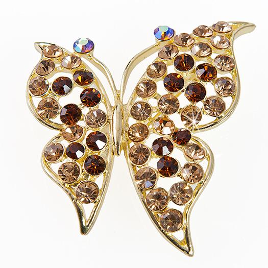 PA601: Topaz / Amber Butterfly