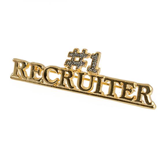 PA389DD: #1 Recruiter Pin