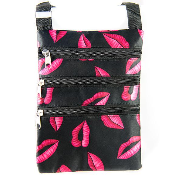 PUR18:Lip ID Cell Phone Bag