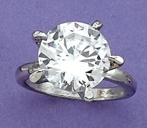 RA78: Billion Dollar CZ Ring with Box