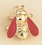TA217R: Gold Bee Tacs with Red Wings, half dozen count