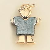 TA290: Two-Tone Gold Male Sales Associate Tac