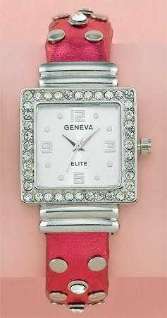 WA51: Hot Pink Cuff / Bangle Watch