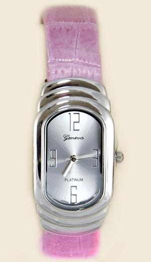 WA81PK: Pink Cuff / Bangle Watch